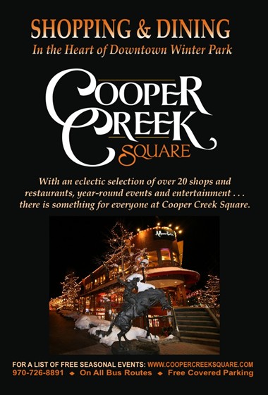 Advertising: Cooper Creek Square Advertising